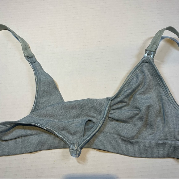 Small Light grey nursing bra w extender - Picture 7 of 13
